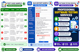 manually test your website and report bugs