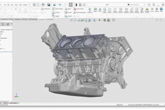 3d cad design for mechanical parts, assembly design tooling design machine parts