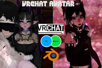 create custom vrchat avatar nsfw furry vrchat commission furry vrc