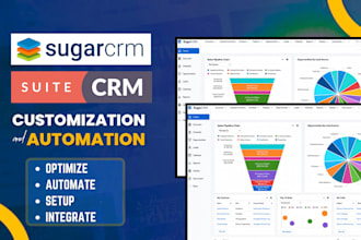 install customize and fix your sugarcrm, suitecrm, twenty crm suite crm