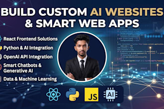 build custom ai websites and smart web apps with react