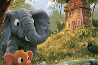 create children storybook illustration and storybooks