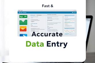 do data entry for u
