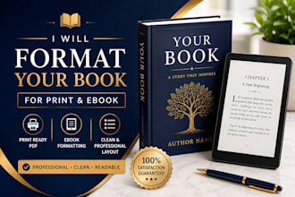 format your book for print and ebook