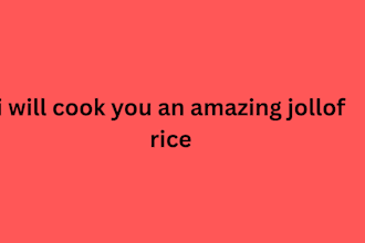cook you an amazing jollof rice
