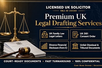 draft robust UK unfair dismissal documents and tribunal claims