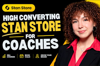 do stan store setup and stan store design for coaches