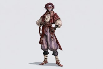 draw your dnd character from your description