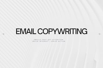 write persuasive email copy that drives sales