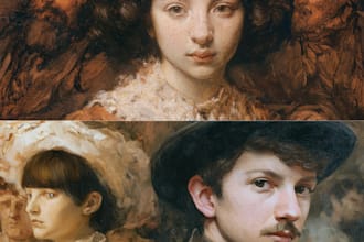 aint a replica of any painting in oil painting canvas