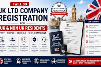 do UK ltd company registration for UK and non UK residents