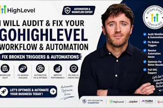 audit gohighlevel workflow ghl automation and fix highlevel broken triggers