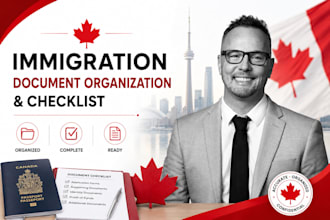 organize your immigration documents and create a professional checklist