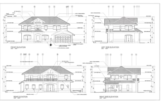 design permit drawing set, architectural design, floor plans, structural design