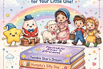 write a cute nursery rhyme book for kids