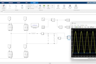 matlab programming, simulink diagrams etc