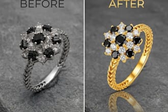 do any kind of adobe photoshop editing
