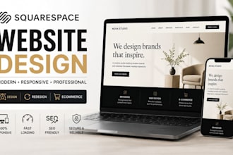 build squarespace website design, website development as a squarespace expert