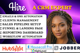 integrate gohighlevel housecall pro hubspot zoho pipedriv jobber with zapier n8n