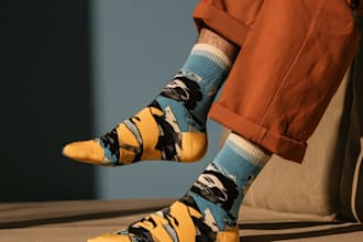 design premium custom socks with bold personality