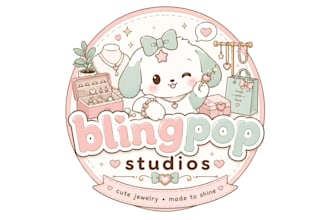 design cute cartoon and mascot logo for your