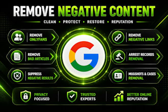 remove mugshots, delete negative link, erase bad articles, deindex google search