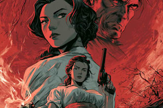 digitally color your comic book, cover or illustration