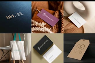 design minimalist luxury logo for business brand in 24h
