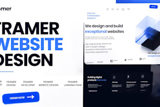 framer website design framer redesign framer develop framer