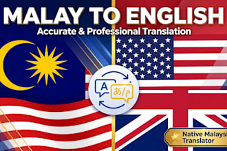 translate malay to english and english to malay fast human