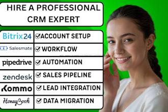 customize kommo pipedrive bitrix24 monday CRM for sales pipelines and workflows