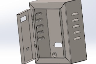 design plastic parts, snap fit components, product cad and electronics enclosure