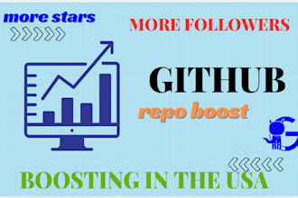 promote your github repository and promote to increase followers stars and usa