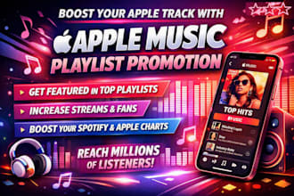 boost your apple track with apple music playlist promotion