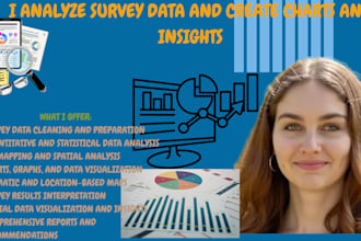 analyze survey data and create charts and insights