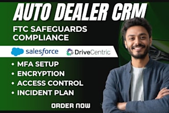 ftc safeguards rule compliance for auto dealer CRM salesforce automobile crm