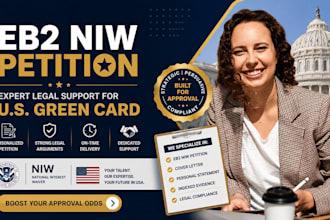 write eb2 niw expert letters, petition letters, and cover letters