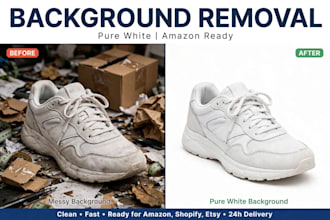 do removal from product image white back ground