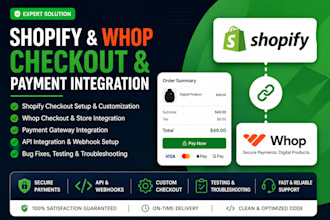 setup fix shopify checkout whop checkout payment gateway issues whop integration