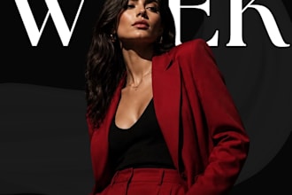 design modern fashion social media post for your clothing brand
