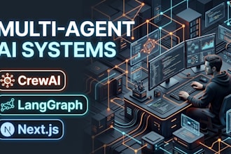 build custom ai agents with crewai and langgraph