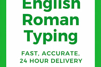do urdu to english roman typing and transcription fast