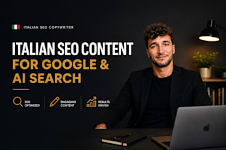 write italian SEO content for google and ai search
