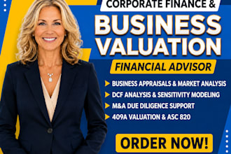 do real estate, business, property, 409a valuation, appraisal, and dfc analysis