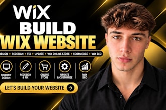 build wix website design redesign fix update wix online store ecommerce wix seo