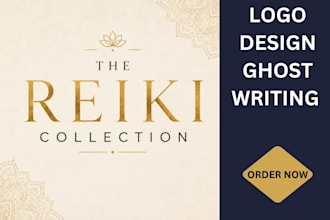 create a logo for your reiki sound bath or holistic healing brand