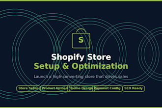 set up or optimize your shopify store for conversions and growth