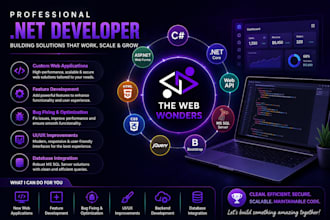 your advance custom website c sharp dot net developer