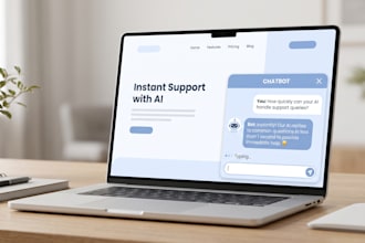 build a custom ai chatbot for your website