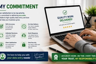 accurate typing and data entry